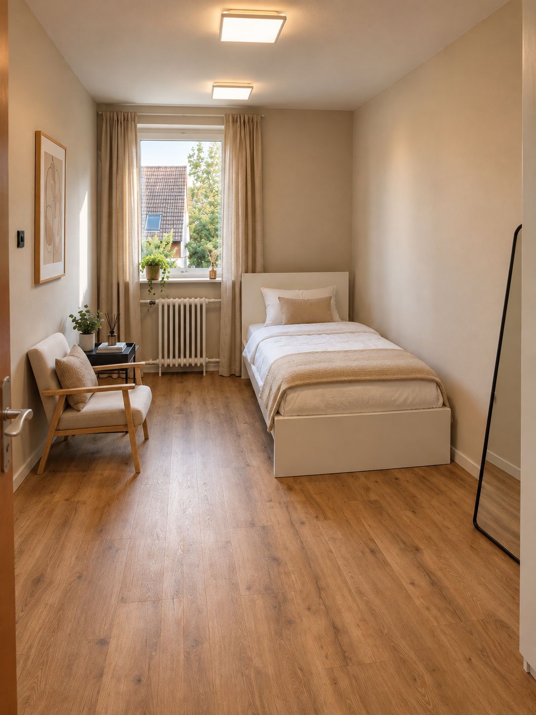 Frisch renoviertes Monteurzimmer in Graben-Neudorf