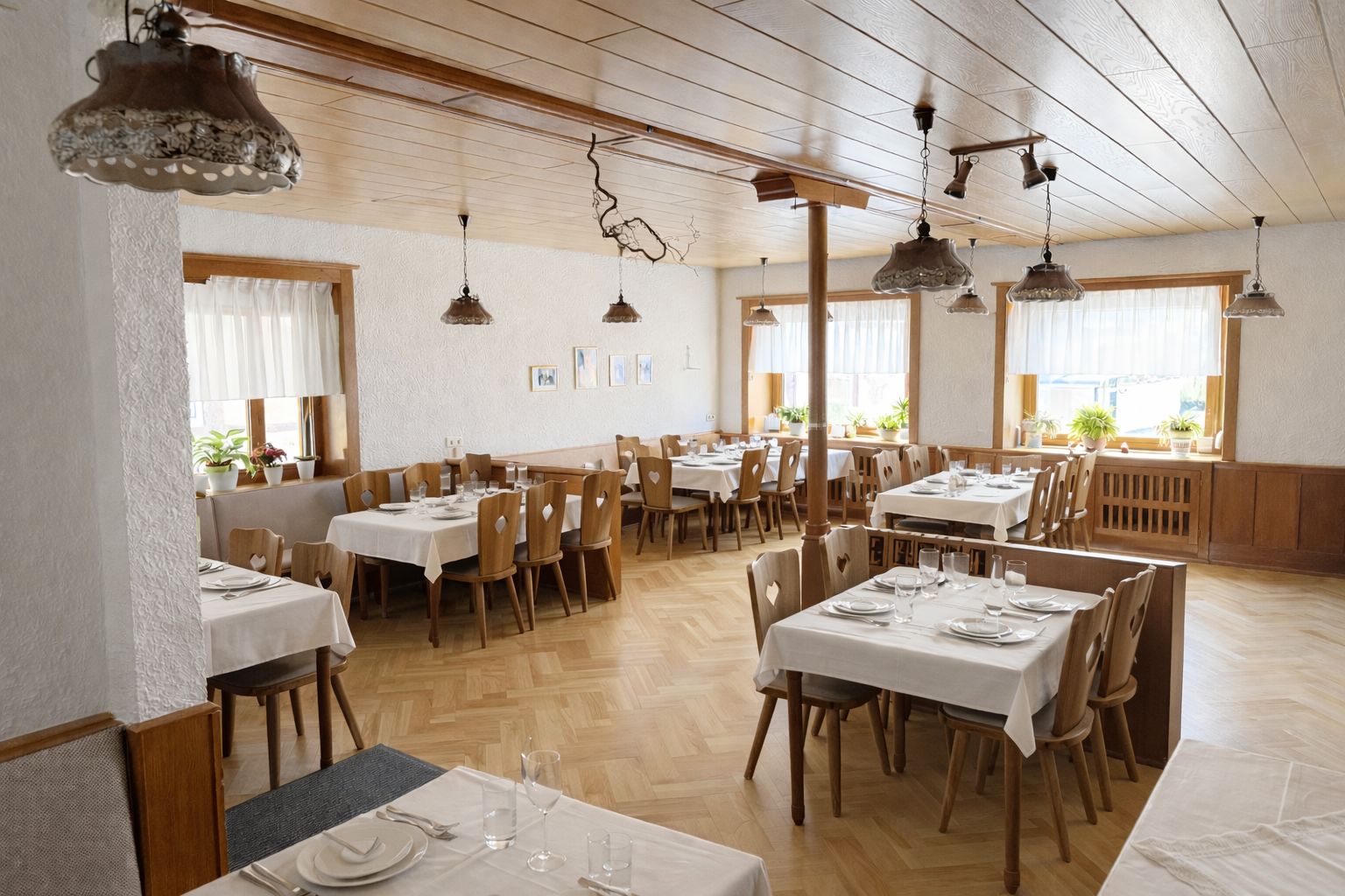 Gastraum im Landgasthof zum Löwen