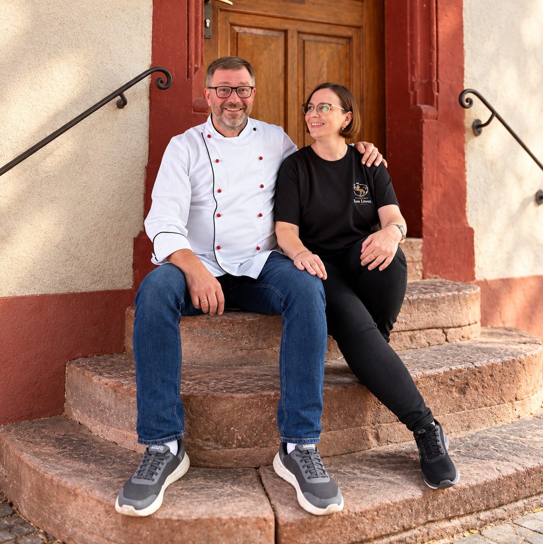 Manuela und Stephan Winkel, die neuen Gastgeber im Restaurant des Landgasthof zum Löwen